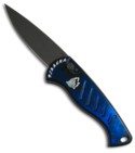 Blue Piranha Fingerling Knife (Black PLN)