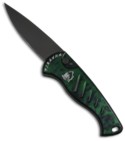 Green Piranha Fingerling Knife (Black PLN)