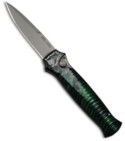 Green Piranha Mini Bodyguard Automatic Knife (PLN)