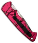 Hot Pink Piranha Pocket Automatic Knife (SER) P1-PKS