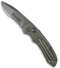 Smith & Wesson Extreme Ops Drop Point Knife Champagne (PLN or SER) SW50