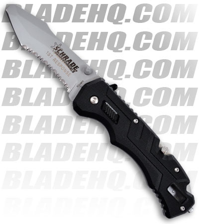 Schrade Professionals 1st Response Spring Assist Knife (Bead Blast SER) SCH911
