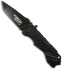 Schrade Nitro MAGIC Spring Assist Tanto Knife (Black PLN) SCHA2B