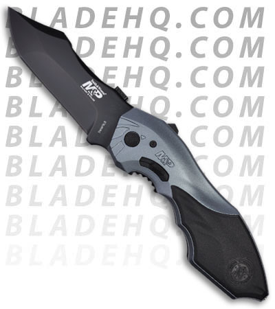 Smith & Wesson SWMP5LB Blue MAGIC Spring Assisted Knife (3.5" Black Plain)
