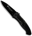 Smith & Wesson Small SWAT MAGIC Spring Assist Knife (Black PLN) SWATB