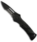 Smith & Wesson Black Ops Spring Assist Knife (Black SER) SWBLOP2BS