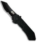 Smith & Wesson MAGIC Spring Assist Tanto Knife (Black SER) SWMP2BS