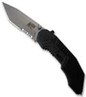 Smith & Wesson MAGIC Spring Assist Tanto Knife (Silver SER) SWMP3S