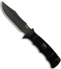 SOG Seal Pup Elite Fixed Knife w/ Kydex Sheath (TiNi PLN) E37T-K