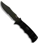 SOG Seal Pup Elite Fixed Knife w/ Kydex Sheath (TiNi SER) E37T-K