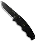SOG TAC Tanto Automatic Knife (Black SER) ST-04