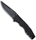 SOG Fusion Salute Tactical Manual Knife (Black PLN) FF-11