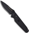 SOG Visionary II Large Arc-Lock Tactical Manual Knife (Black PLN) VS-02