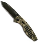 SOG AE-07 Digi Camo Aegis Spring Assisted Knife (Black Tanto SER)