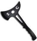 SOG Fusion Tactical Battle Throwing Axe w/ Nylon Sheath F02T
