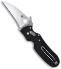 Spyderco P'kal  Black G-10 Manual Knife (Satin PLN) C103GP