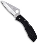 Spyderco Salt I Black FRN Manual Knife (Satin PLN) C88PBK
