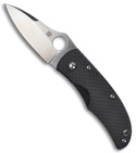 Spyderco Michael Walker Carbon Fiber Manual Knife (Silver PLN) C22CFPE