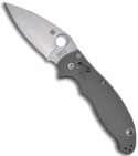 Spyderco Manix 2 Foliage Green G-10 XHP Folding Knife (Satin PLN) C101GFGXHPP2