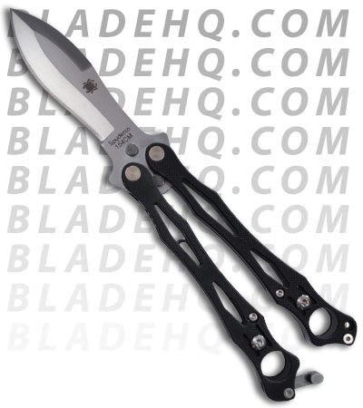 Spyderco SpyderFly Butterfly Bali Flipper Black