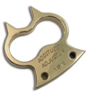 Woody Knuckles High Polish Brass Additude Adjuster