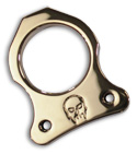 Woody Knuckles Single Shot Polished Brass Finger Knuckle