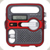Radios that work with batteries, cranks, the sun and the power of love!