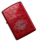Zippo Lighter Harley Davidson Barb Wire Facade 24022