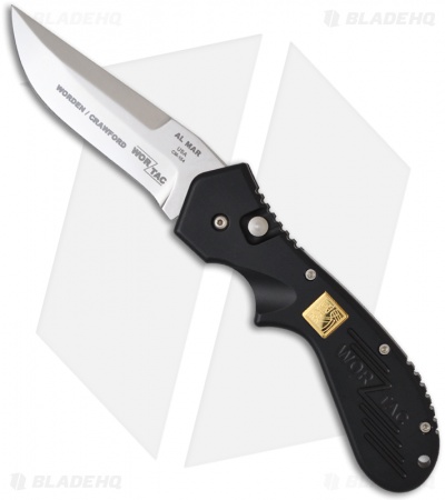 Al Mar Wortac Automatic Knife (4" Polished Plain)