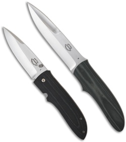 Nealy / Elishewitz Custom Tung Pan Fixed & Folding Knife Set Serial #1