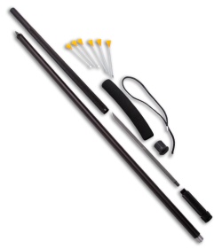 Crawford Knives Survival Staff Hiking Staff, Lance, Sword Cane, Blow Gun