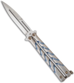 DDR Darrel Ralph Custom Venturi V8-V2 Twist Butterfly Balisong Knife (4" Satin)