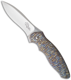 Custom Ken Onion Melee Knife Jeweled Assisted Opening (3.75" Satin)
