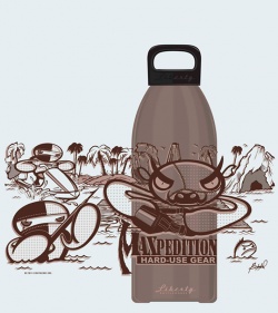 Maxpedition Liberty Bottleworks SEA 32 oz. Aluminum Water Bottle (Desert)
