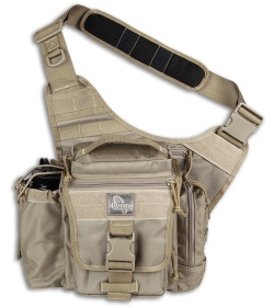 Maxpedition Khaki Jumbo E.D.C. Versipack Shoulder Sling Pack Bag 9845K