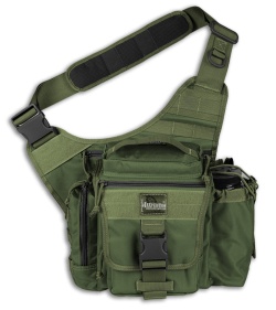 Maxpedition OD Green Jumbo E.D.C. S-Type Versipack Shoulder Sling Pack Bag 9851B