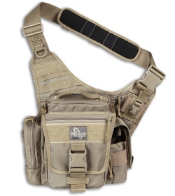 Maxpedition Khaki Jumbo L.E.O. Versipack Shoulder Sling Pack Bag 9846K