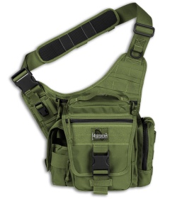 Maxpedition OD Green Jumbo L.E.O. S-Type Versipack Shoulder Sling Pack Bag 9852G