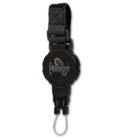Maxpedition Black Tactical Gear Retractor w/ Strap (Medium) RM2B