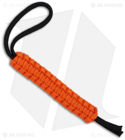 Knot Boys 4" Paracord Lanyard Key Chain (Safety Orange)