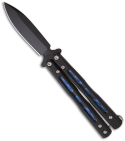 Benchmade Balisong Butterfly Knife 32BK Morpho (3.25" Black Plain)