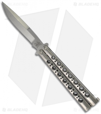 Benchmade Rare Early Model 42 Bali-Song Knife Titanium Butterfly T-Latch