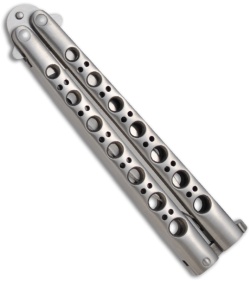 Rare Benchmade 42S Titanium Balisong Weehawk Butterfly Knife (Serrated) T-Latch