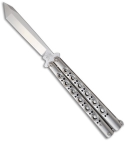 Benchmade 47 Balisong Knife Titanium Butterfly Knife 440C (Tanto Plain) BM47