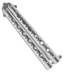 Benchmade 63 Bowie Balisong Butterfly Knife (4.25" Plain)
