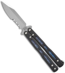 Benchmade 32S Morpho Balisong Butterfly Knife (Satin SER)