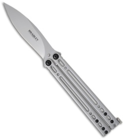 Bradley Kimura V Butterfly Knife Balisong Flipper 5 (3.88" Plain) 5500-V