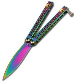 Bradley Spectrum Kimura II Butterfly Knife Bali Flipper (PLN) 5500-IIVIB