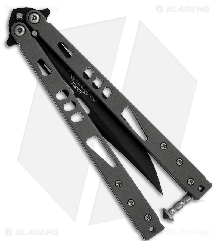Microtech Tachyon II Balisong Knife for sale Blade HQ