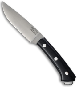 Bark River Knives Fox River Black Canvas Micarta Fixed Blade Knife (4.25" Plain)